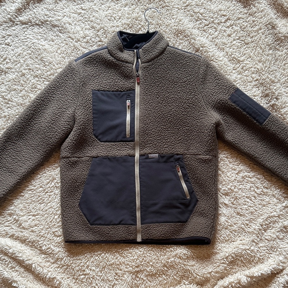 Figs Sherpa jacket